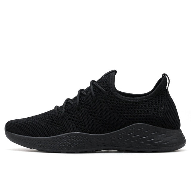 Breathable Men Sneakers Male Shoes Adult Red Black Gray High Quality Comfortable Non-slip Soft Mesh Men Shoes Summer Size 39-46
