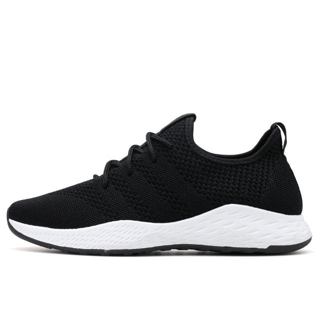Breathable Men Sneakers Male Shoes Adult Red Black Gray High Quality Comfortable Non-slip Soft Mesh Men Shoes Summer Size 39-46