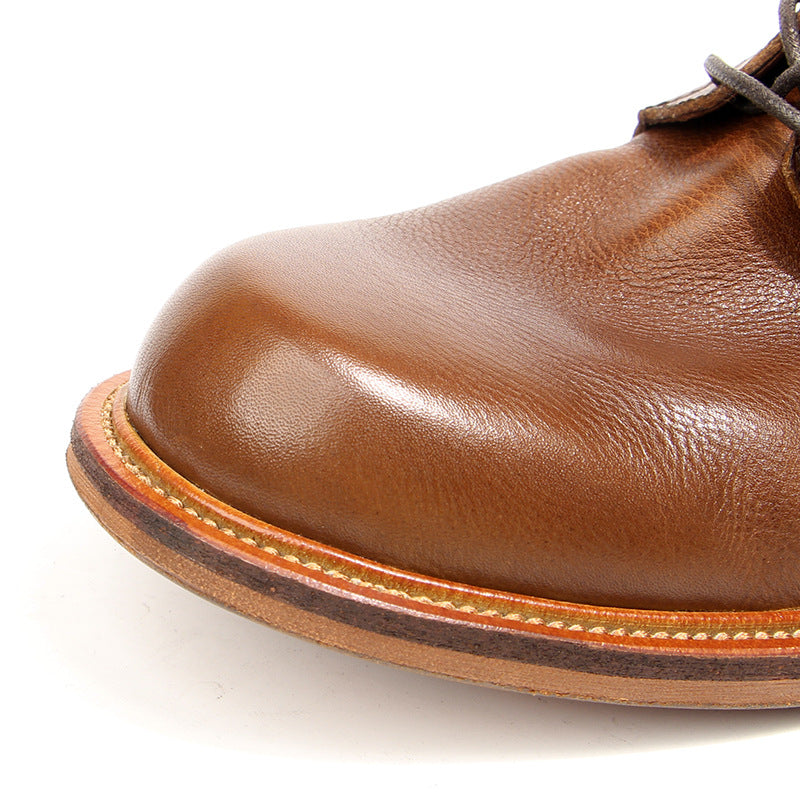 7 hole mid cut color martin boots men's work boots